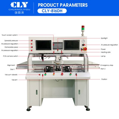 LCD Repair Machine 2020 New Model Cly-816dh Bonding Tab Cof Acf on LCD TV Panel